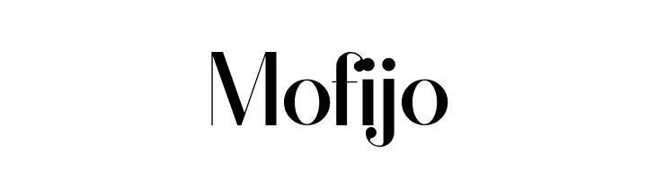 Mofijo  les polices de caractères gratuit tlcharger
