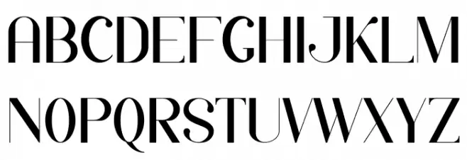 Mofijo Schriftart Groß
