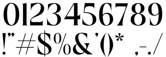 Mofista Font OTHER CHARS