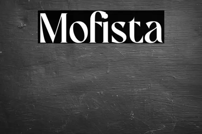 Mofista Font examples