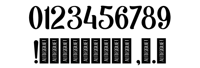 Mofita Font OTHER CHARS