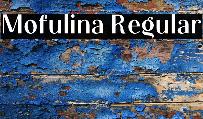 Mofulina Regular Example 3