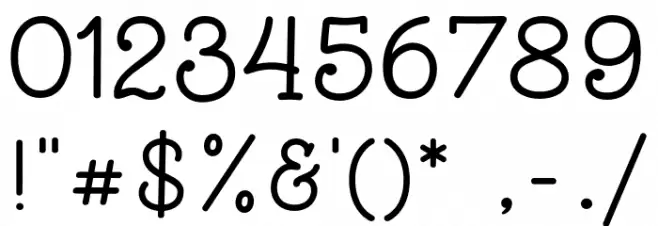 Mogalaris Font OTHER CHARS