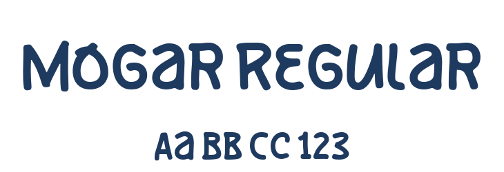 Mogar Regular Font Preview