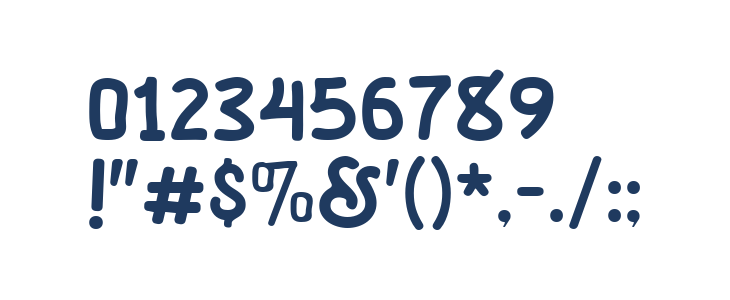 Mogar Regular Other Characters