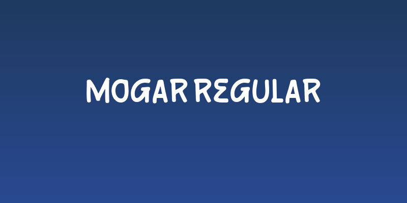 Mogar Regular Social Header