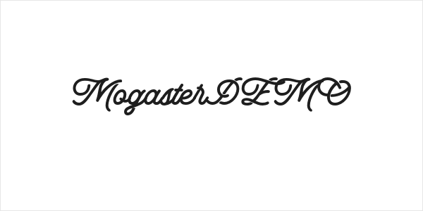 MogasterDEMO Logo