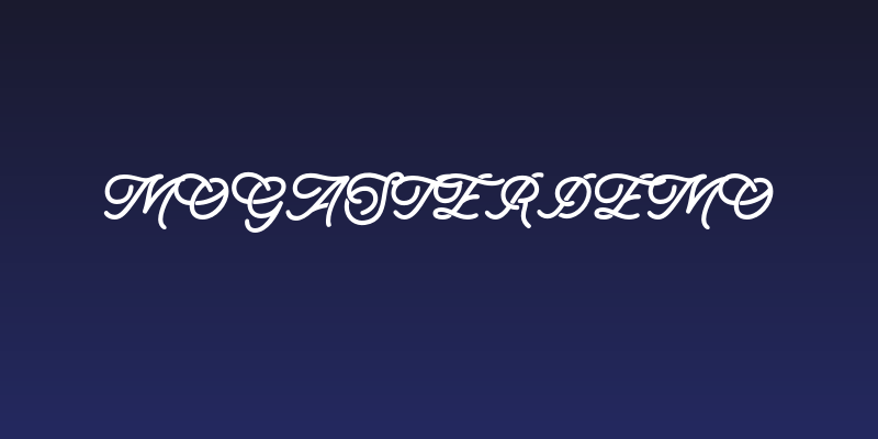 MogasterDEMO Social Header