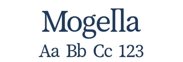 Mogella Font Preview