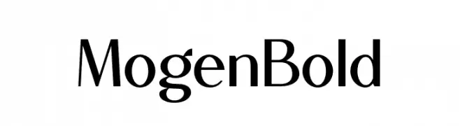 Mogen Bold  免费字体下载