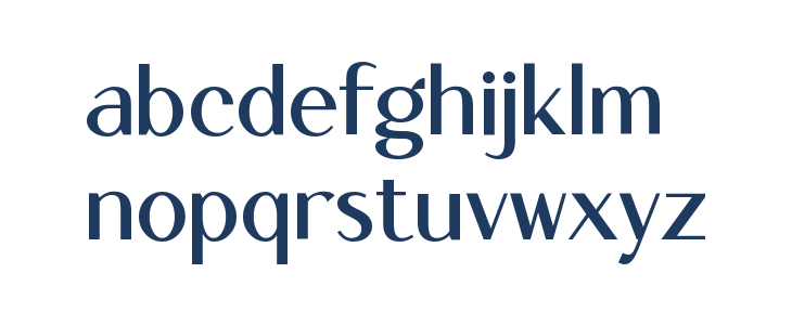 Mogen Bold Lowercase