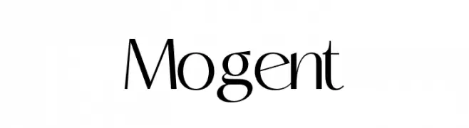 Mogent  Скачать бесплатные шрифты