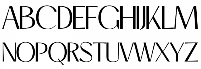 Mogent Font UPPERCASE