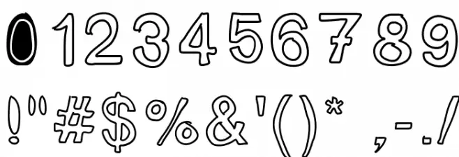 Mogghla Font OTHER CHARS