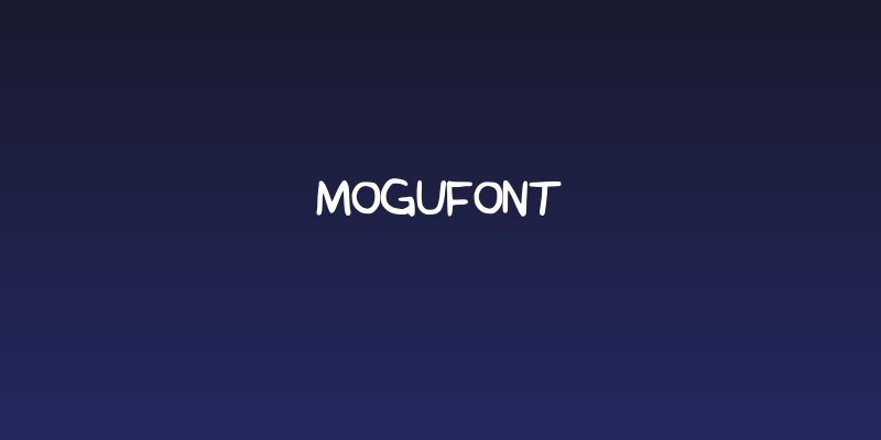 MoguFont Social Header