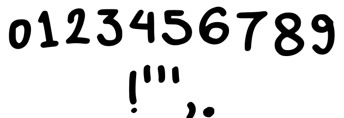 Mogugu Regular Font OTHER CHARS