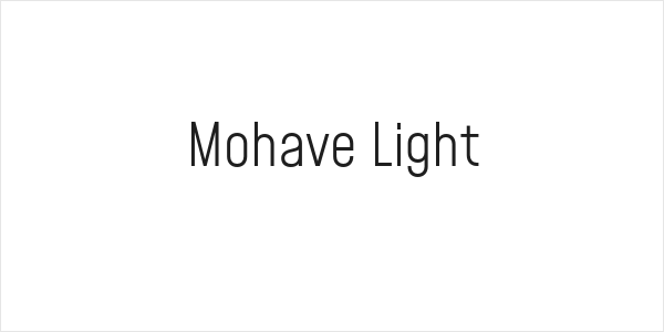 Mohave Light Logo