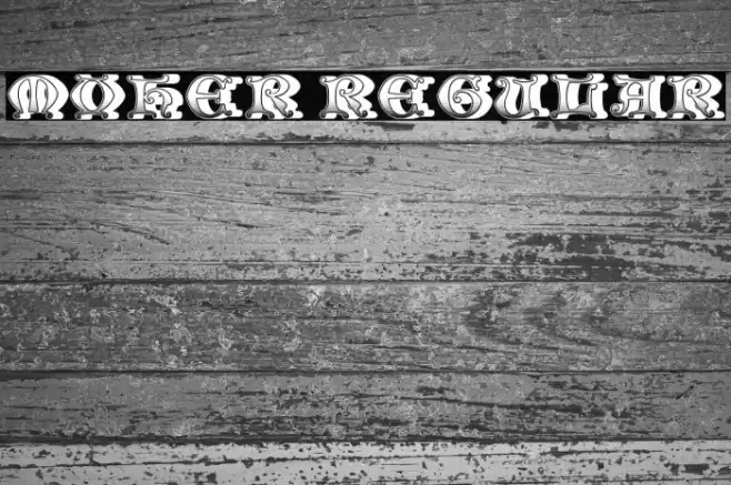 Moher Regular Font examples