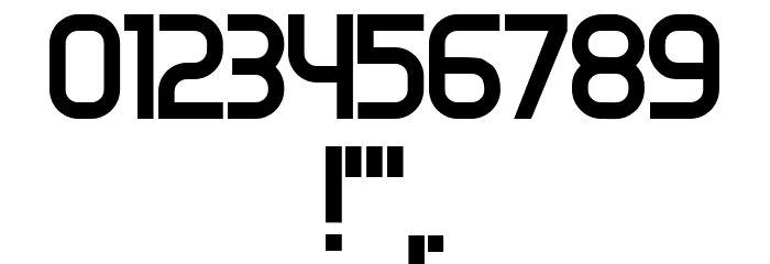 Mohican Regular Font OTHER CHARS