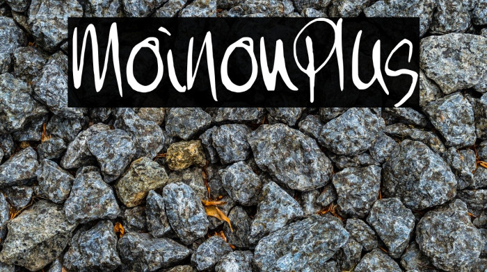 MoiNonPlus Font examples