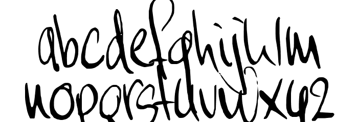 MoiNonPlus Font LOWERCASE