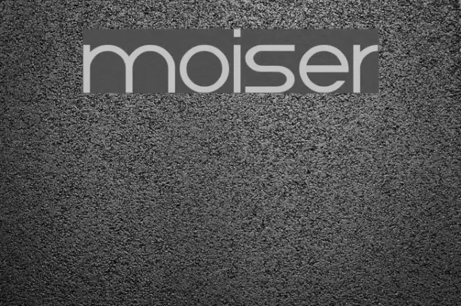 Moiser Font examples