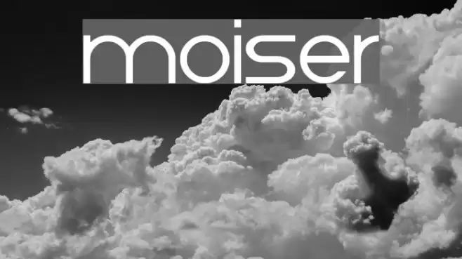 Moiser Font examples
