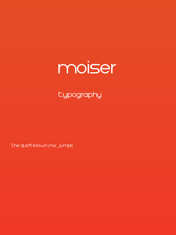 Moiser Poster
