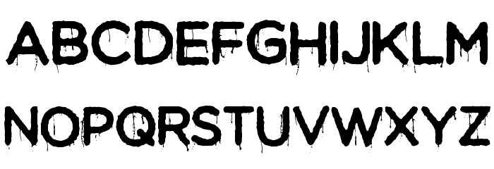 Moist Font LOWERCASE