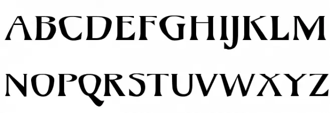 Mojacalo AH Schriftart Groß