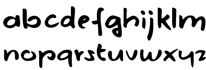 Mojito in June Font LOWERCASE