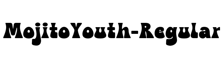 MojitoYouth-Regular  Frei Schriftart Herunterladen