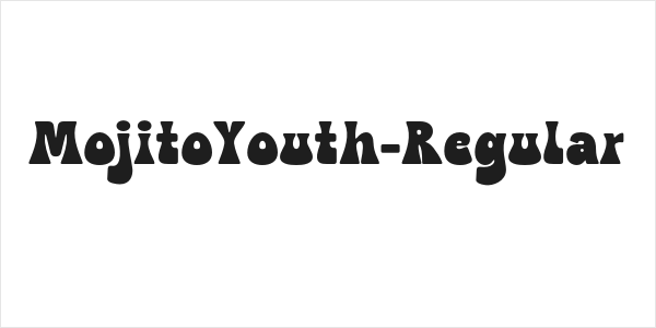 MojitoYouth-Regular Logo