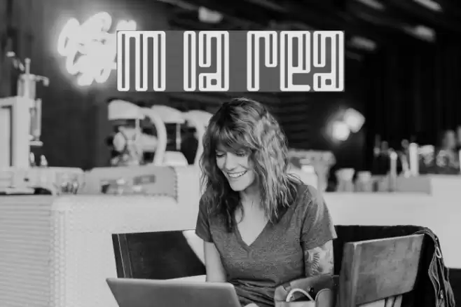 Mojo Inlay Regular Font examples