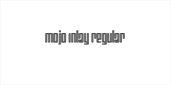 Mojo Inlay Regular Logo