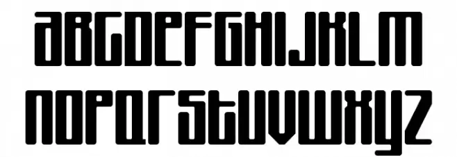 Mojo Raised Regular Font Litere mari