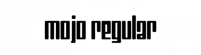 Mojo Regular  baixar fontes gratis