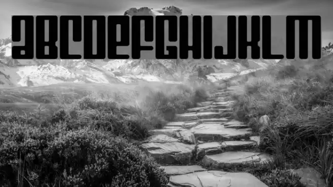 Mojo Regular Font examples