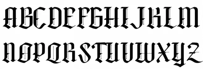 Mokgech Italic Fuentes MAYÚSCULAS