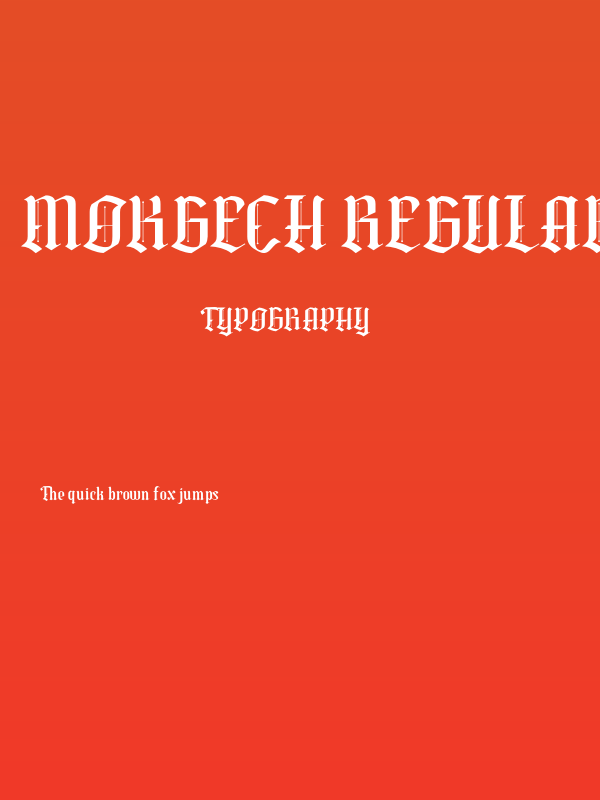 Mokgech Regular Poster