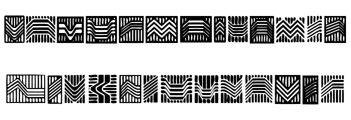 Mokhabiso Regular Font OTHER CHARS