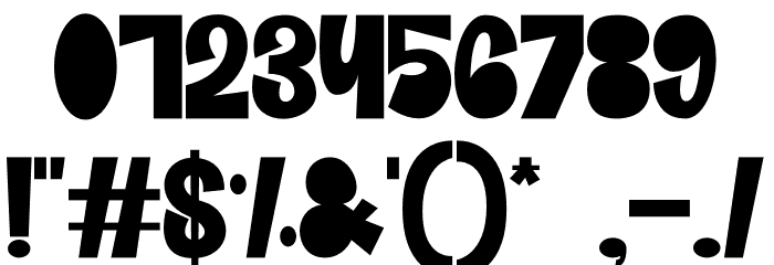 Moklan Font OTHER CHARS