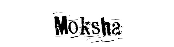 Moksha  font caratteri gratis