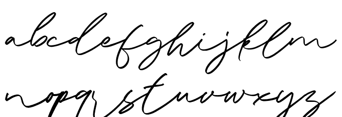 Molaka Free Normal Font LOWERCASE