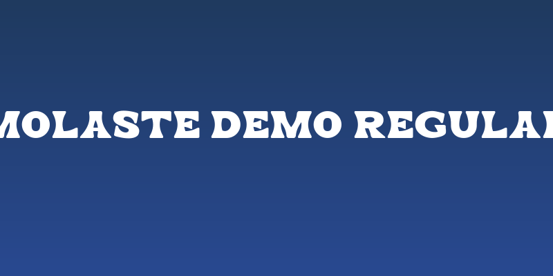 Molaste Demo Regular Social Header