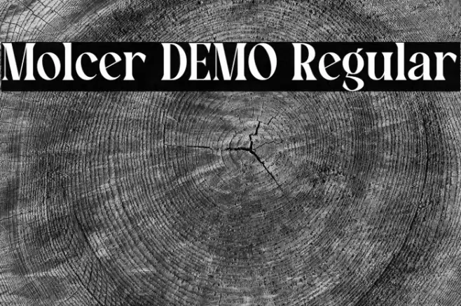 Molcer DEMO Regular Font examples