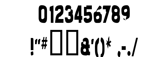 Mold Papa Font OTHER CHARS