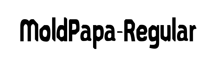 MoldPapa-Regular  免费字体下载
