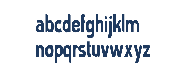 MoldPapa-Regular Lowercase