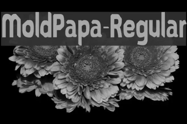 MoldPapa-Regular Font examples